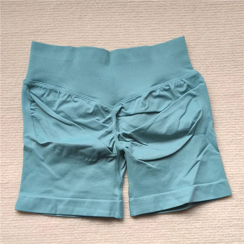 Gym Impact Running Shorts Scrunch Butt Shorts Women Biker Cycling Shorts Seamless Leggings Sexy Athletic Yoga Shorts