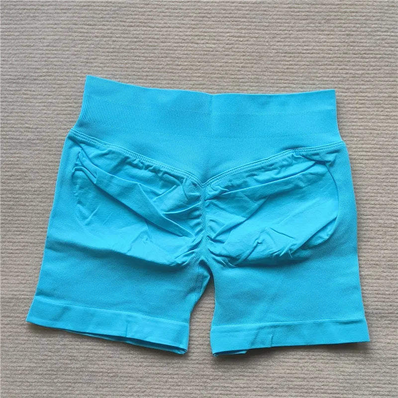 Gym Impact Running Shorts Scrunch Butt Shorts Women Biker Cycling Shorts Seamless Leggings Sexy Athletic Yoga Shorts