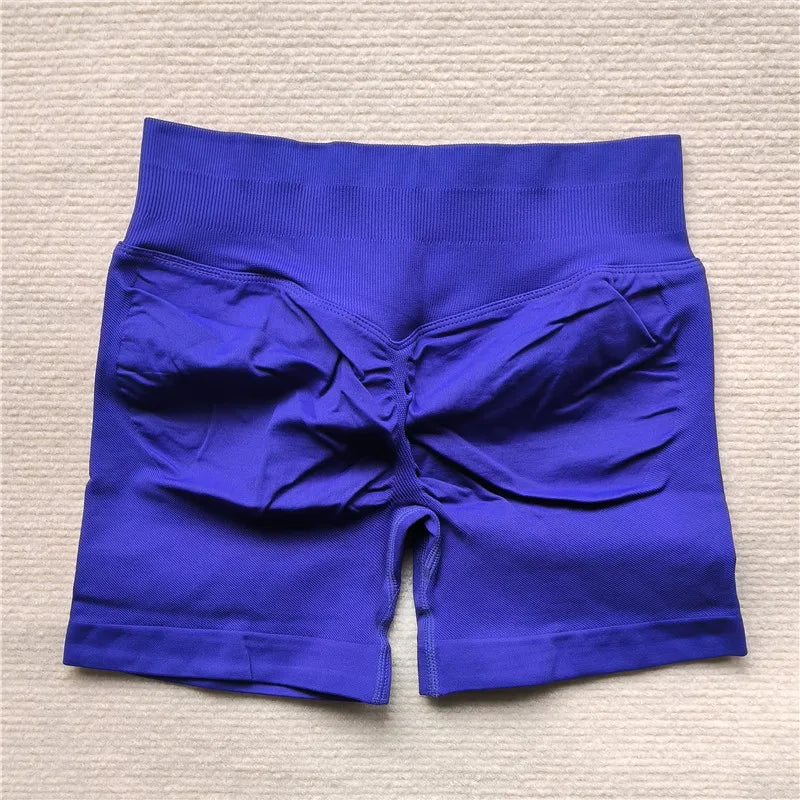 Gym Impact Running Shorts Scrunch Butt Shorts Women Biker Cycling Shorts Seamless Leggings Sexy Athletic Yoga Shorts