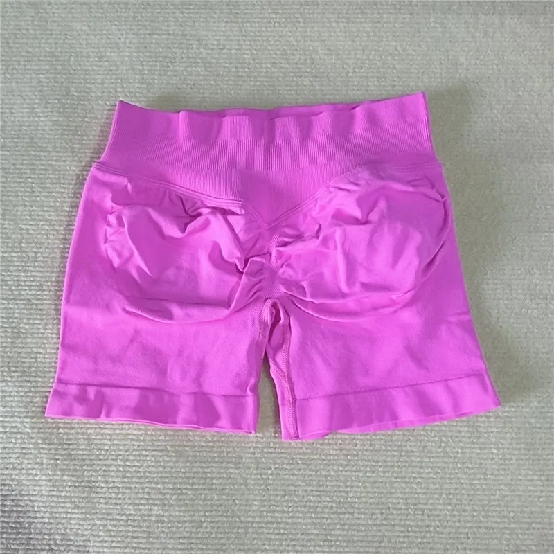 Gym Impact Running Shorts Scrunch Butt Shorts Women Biker Cycling Shorts Seamless Leggings Sexy Athletic Yoga Shorts