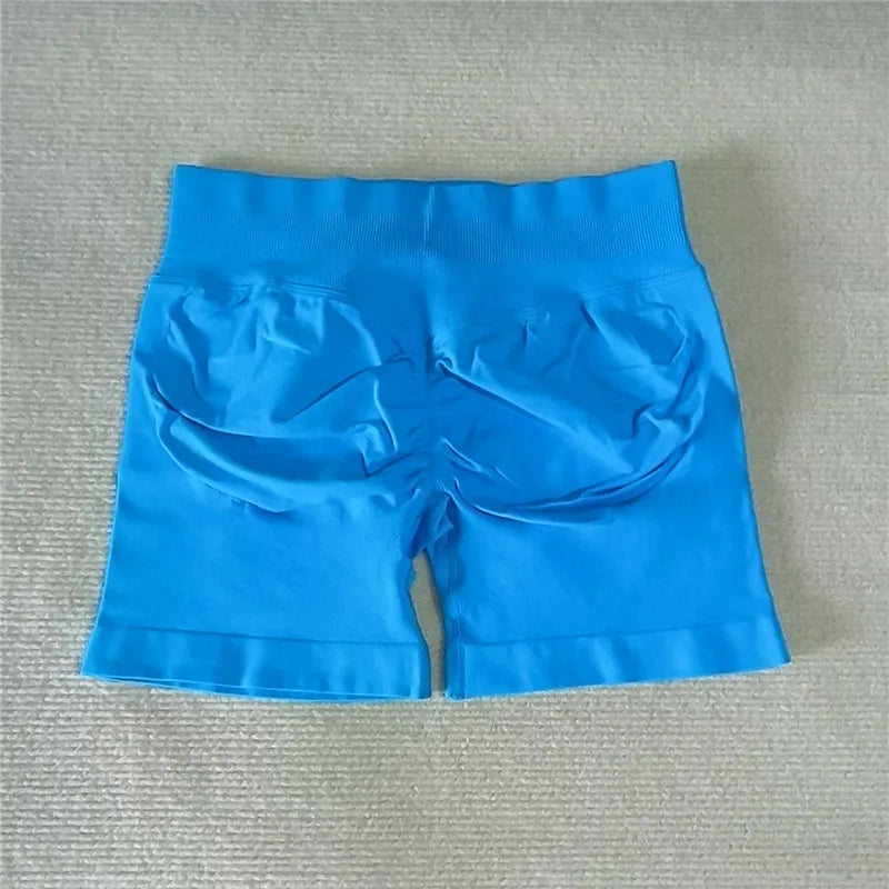 Gym Impact Running Shorts Scrunch Butt Shorts Women Biker Cycling Shorts Seamless Leggings Sexy Athletic Yoga Shorts