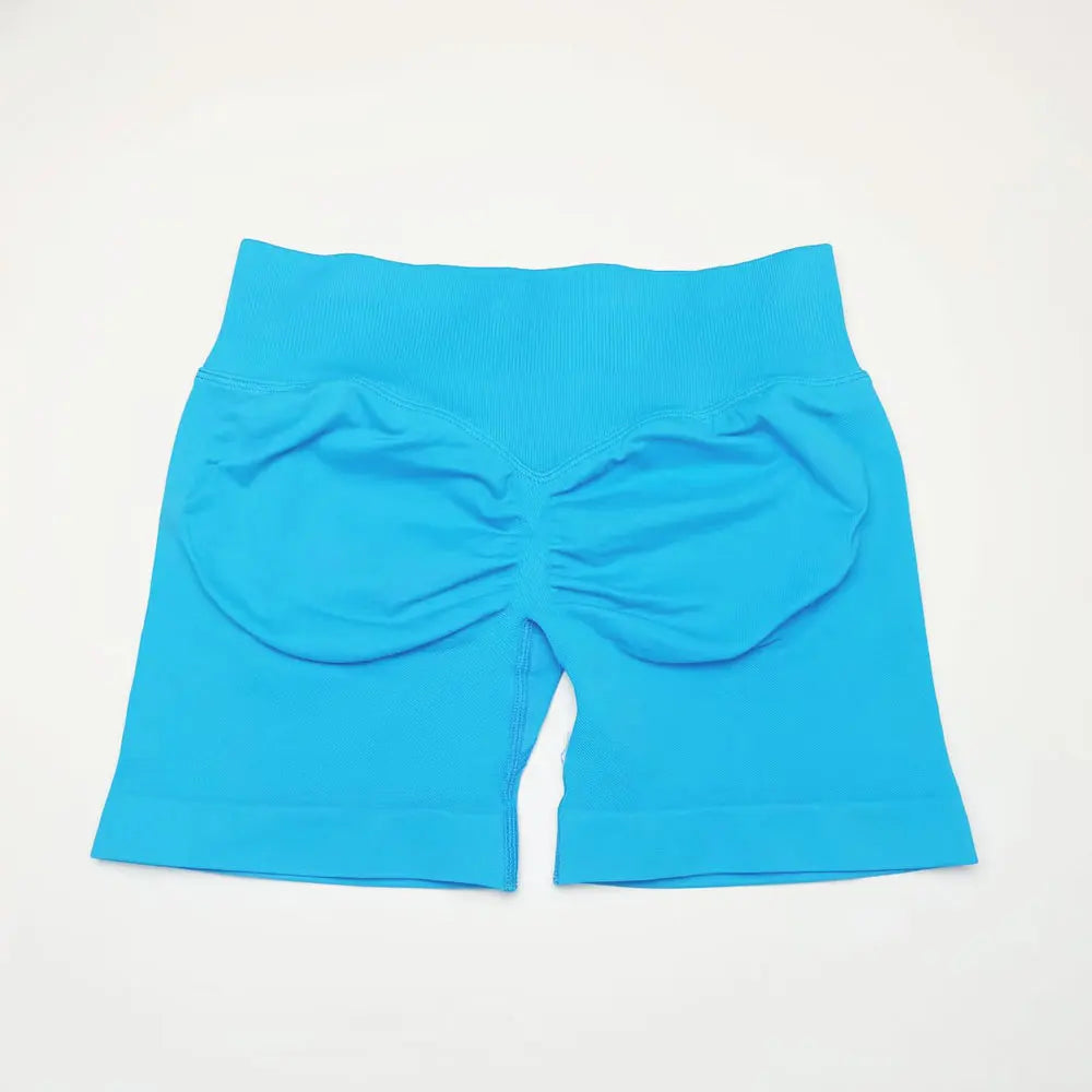 NCLAGEN Impact Shorts 4.5" Gym Shorts Woman Scrunch Butt Fitness Sports Short Workout Seamless Leggings Running Yoga bottoms
