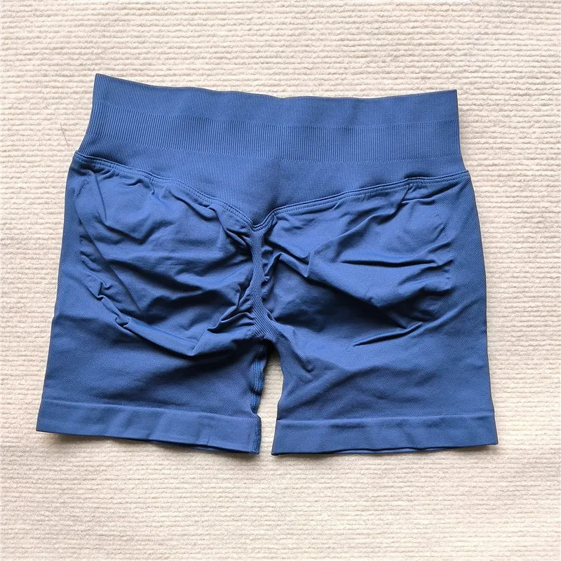 Gym Impact Running Shorts Scrunch Butt Shorts Women Biker Cycling Shorts Seamless Leggings Sexy Athletic Yoga Shorts