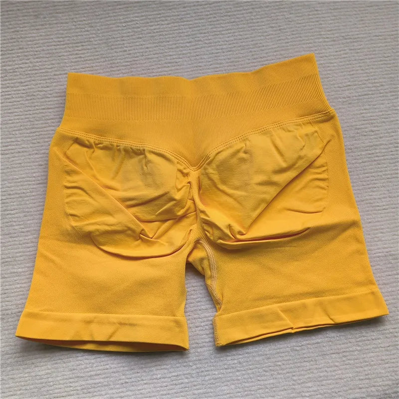 Gym Impact Running Shorts Scrunch Butt Shorts Women Biker Cycling Shorts Seamless Leggings Sexy Athletic Yoga Shorts