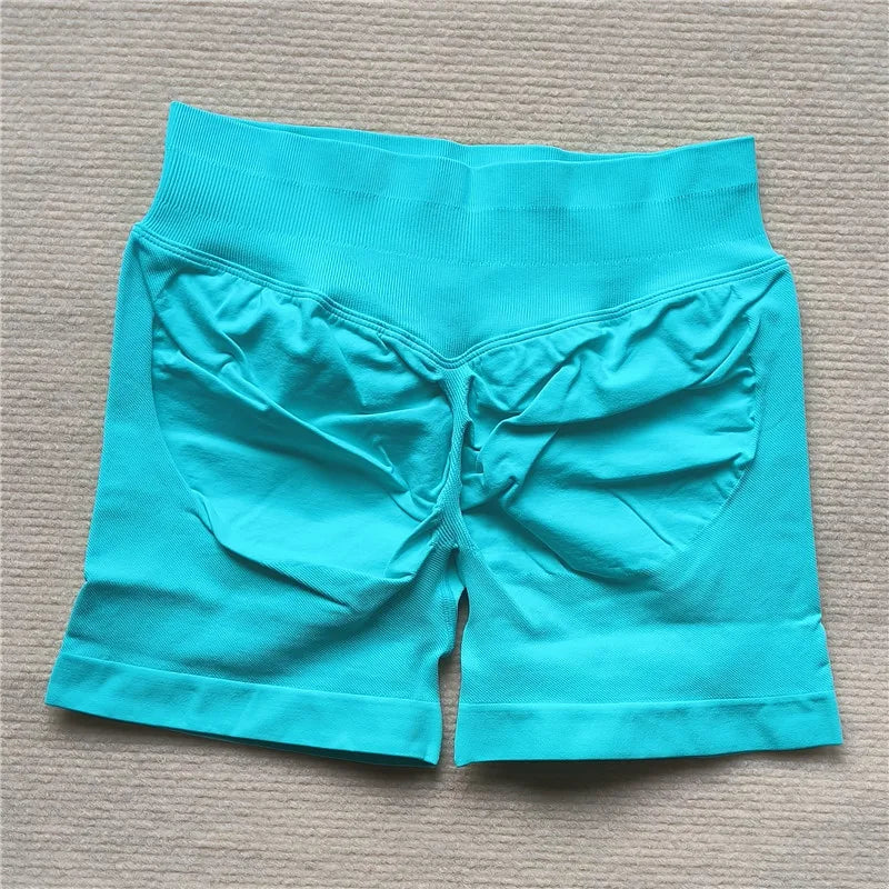 Gym Impact Running Shorts Scrunch Butt Shorts Women Biker Cycling Shorts Seamless Leggings Sexy Athletic Yoga Shorts