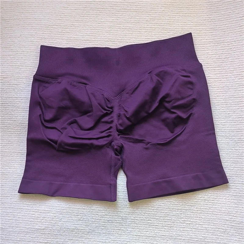 Gym Impact Running Shorts Scrunch Butt Shorts Women Biker Cycling Shorts Seamless Leggings Sexy Athletic Yoga Shorts
