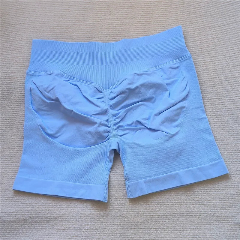 Gym Impact Running Shorts Scrunch Butt Shorts Women Biker Cycling Shorts Seamless Leggings Sexy Athletic Yoga Shorts