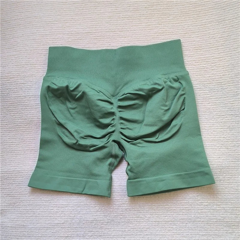 Gym Impact Running Shorts Scrunch Butt Shorts Women Biker Cycling Shorts Seamless Leggings Sexy Athletic Yoga Shorts