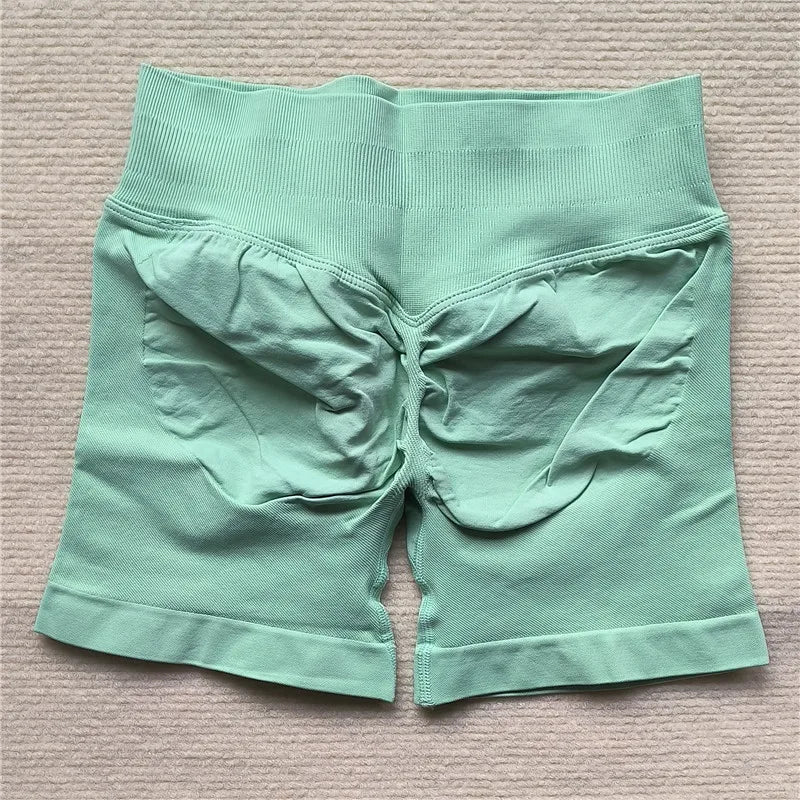 Gym Impact Running Shorts Scrunch Butt Shorts Women Biker Cycling Shorts Seamless Leggings Sexy Athletic Yoga Shorts
